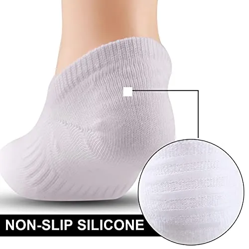 10 Pairs Boys Girls No Show Socks Cotton Non Slip Low Cut Socks