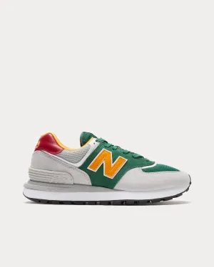 574 Legacy Green / Grey / Red Low Top Sneakers