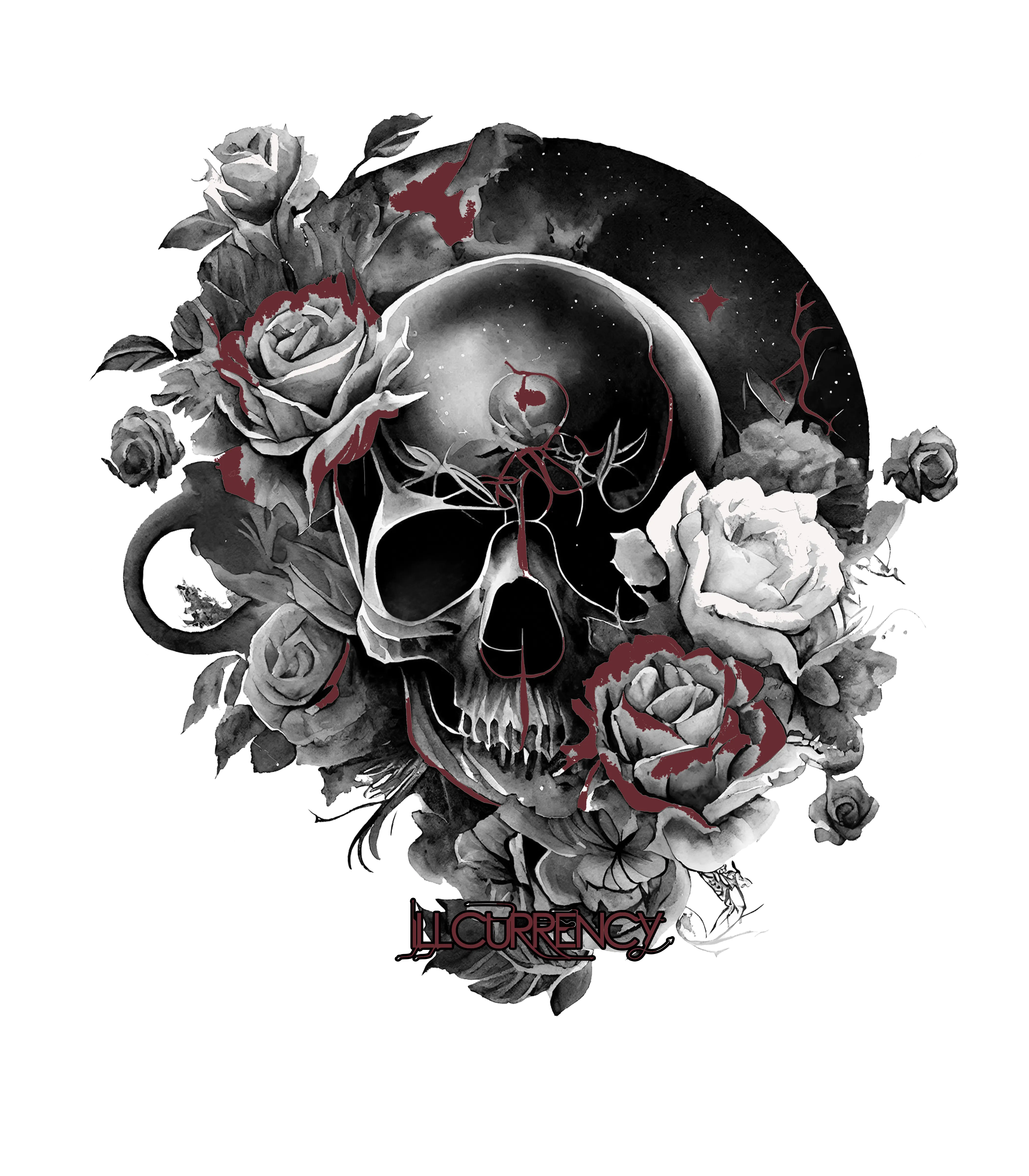 A Ma Maniére x Air Jordan 5 “Black” | illcurrency Black T-Shirt (Magical Rose)