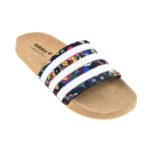 Adidas Rich Mnisi Adilette Women's Slides Black/White/Supplier Colour Adidas Rich Mnisi Adilette Women's Slides Black/White/Supplier Colour