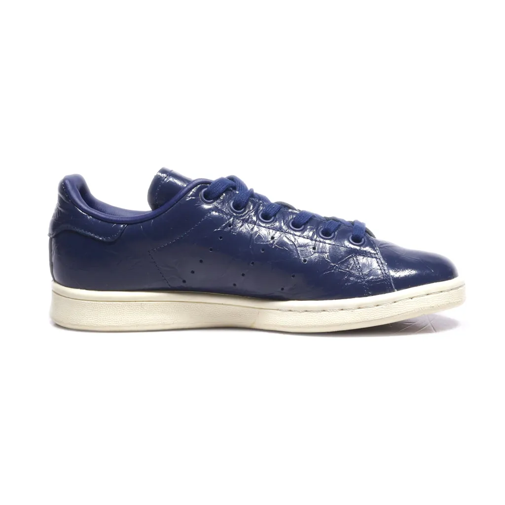 Adidas Stan Smith Low-Top Sneakers Leather Blue Colour For Women