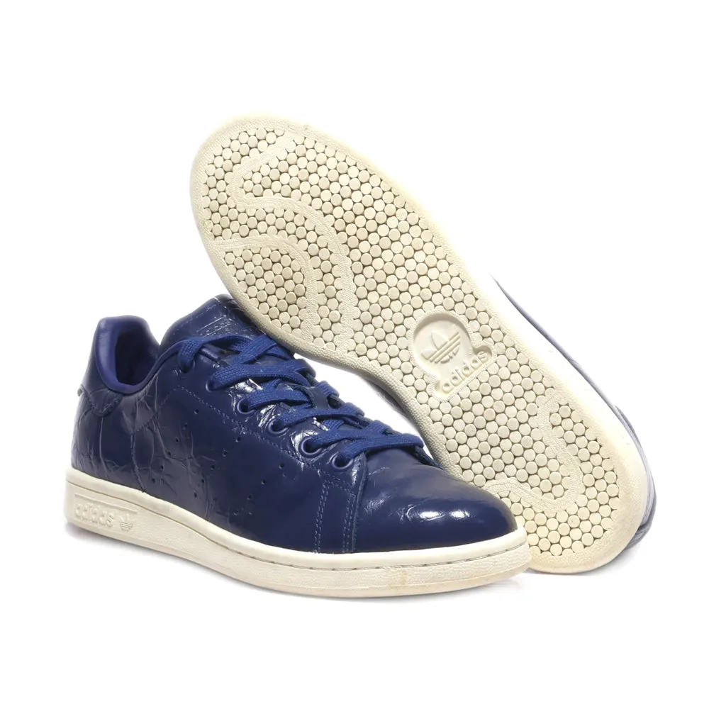 Adidas Stan Smith Low-Top Sneakers Leather Blue Colour For Women