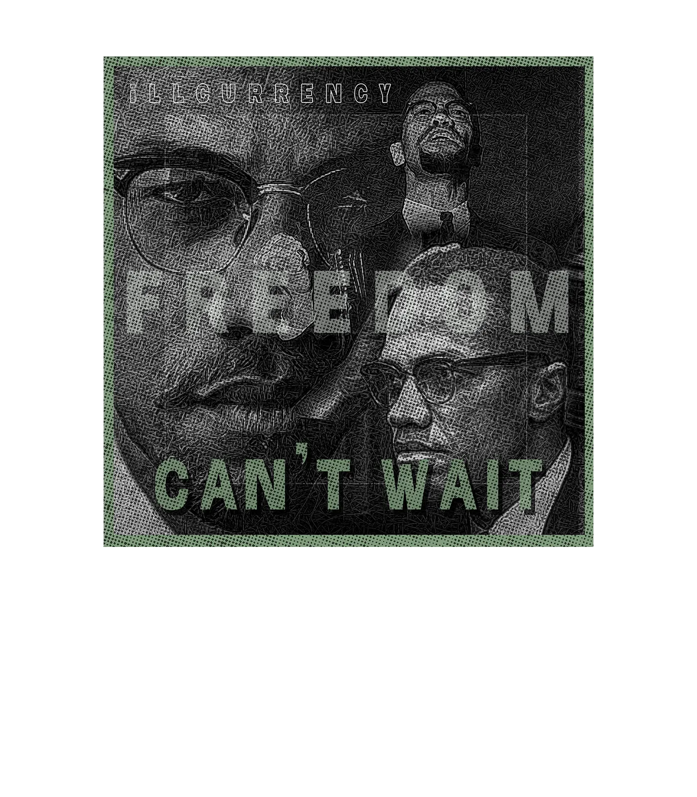 Air Jordan 1 “Seafoam” 2021 Black T-Shirt (FREEDOM CAN'T WAIT)