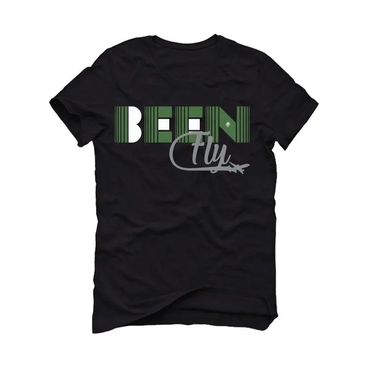 AIR JORDAN 1 ZOOM ZEN GREEN Black T-Shirt (Been FLy)