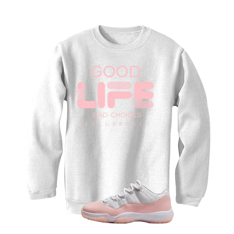 Air Jordan 11 Low WMNS Legend Pink White T-Shirt (Bad Choices)| illcurrency