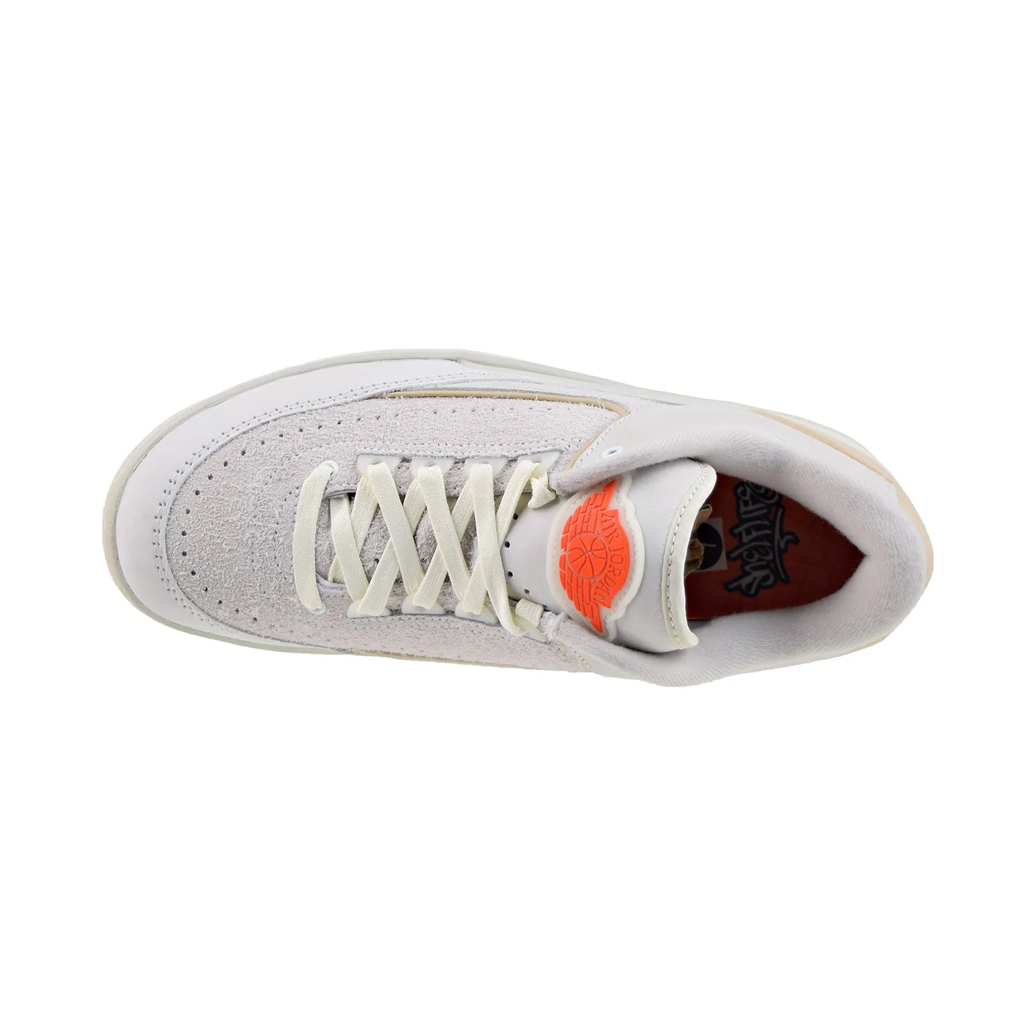 Air Jordan 2 Low "Shelflife" Men's Shoes White-Sail-Light Bone