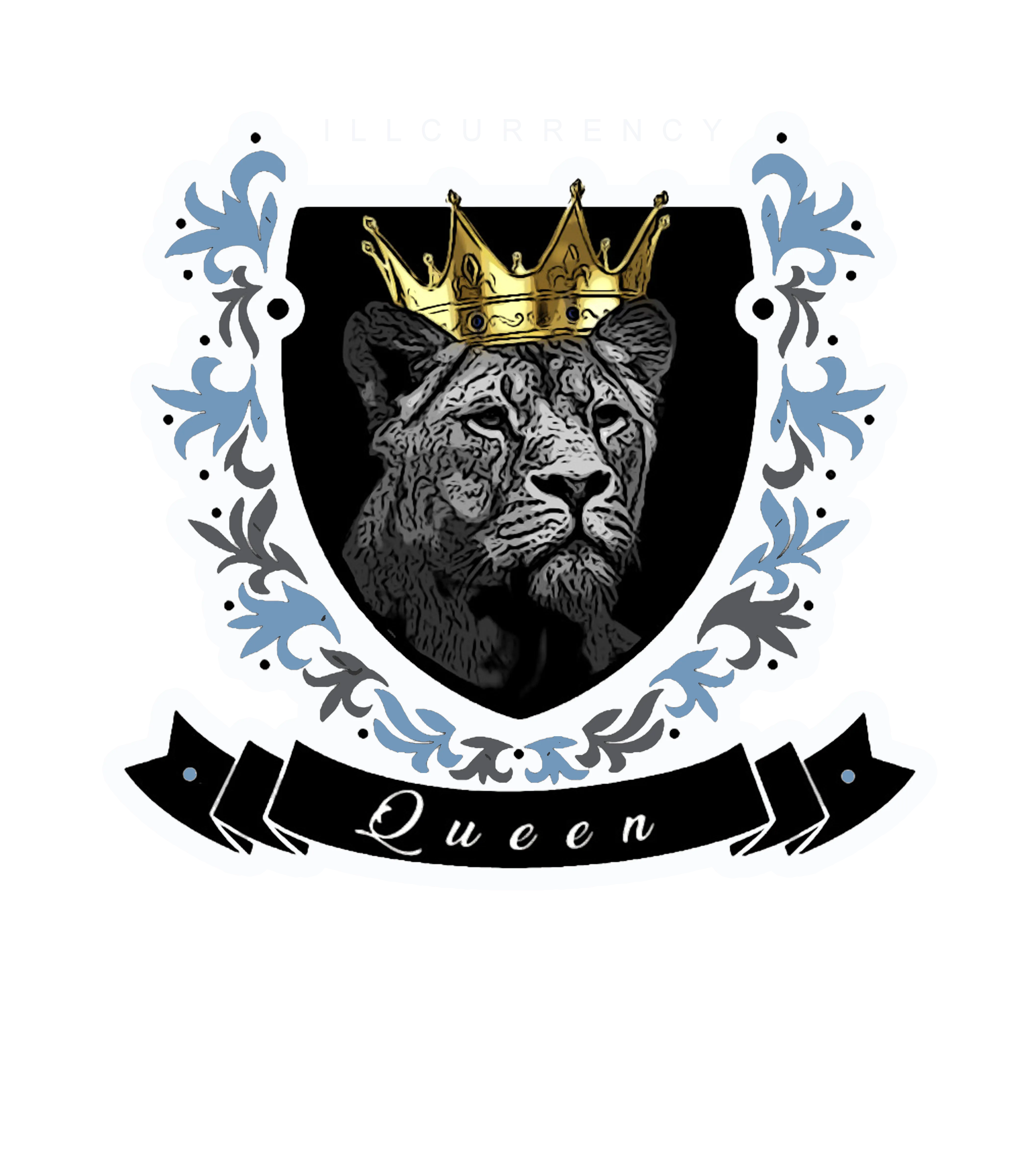 Air Jordan 7 “Chambray” | illcurrency Black T-Shirt (Queen)