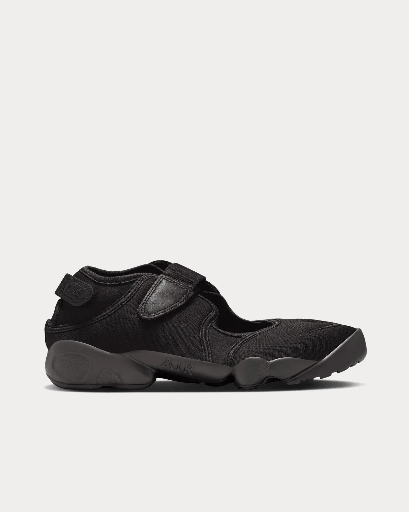 Air Rift Black / Black / Cool Grey Slip On Sneakers