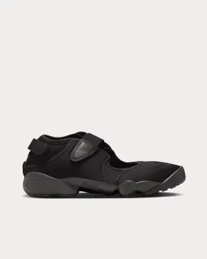 Air Rift Black / Black / Cool Grey Slip On Sneakers
