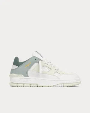 Area Lo Off White / Green Low Top Sneakers