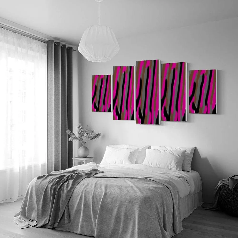 Array 5 Piece High Quality Frameless Canvas Painting [Made in USA]