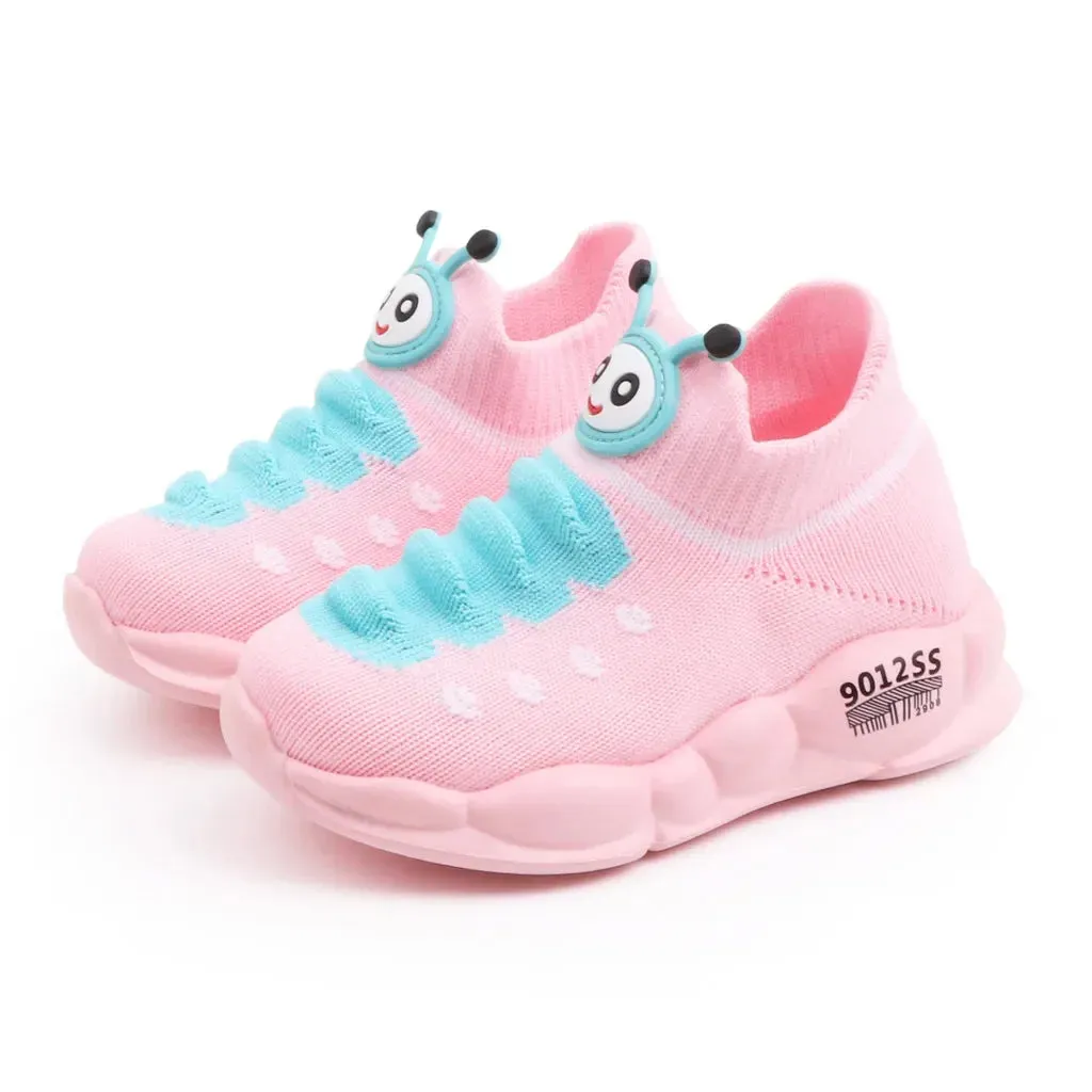 Baby Running Sneakers Unisex Girls Boys Sport Stretch Mesh Shoes Cartoon Infant Kids Fashion Comfort tenis infantil menino