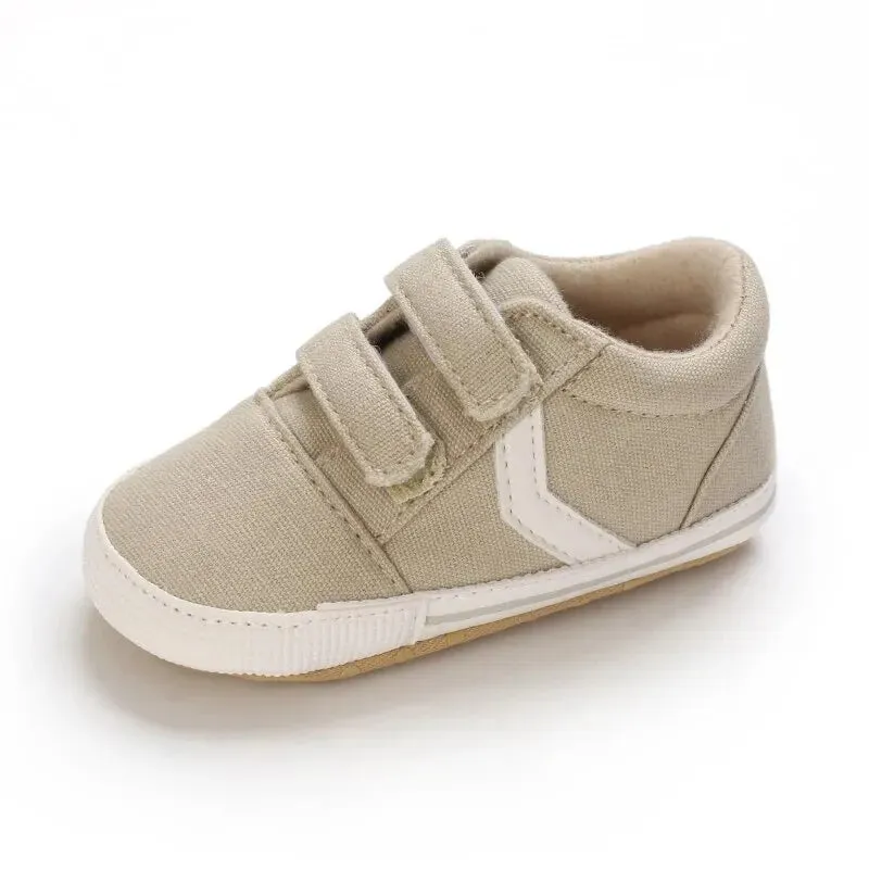Baby Shoes Boys Canvas Casual Cotton Soft Sole Newborn Walker Toddler