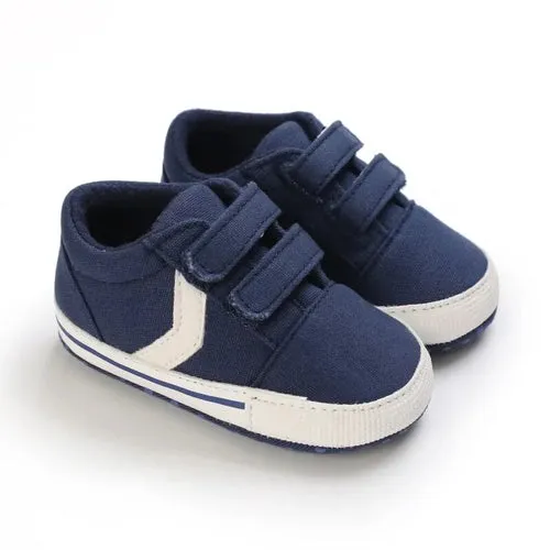 Baby Shoes Boys Canvas Casual Cotton Soft Sole Newborn Walker Toddler