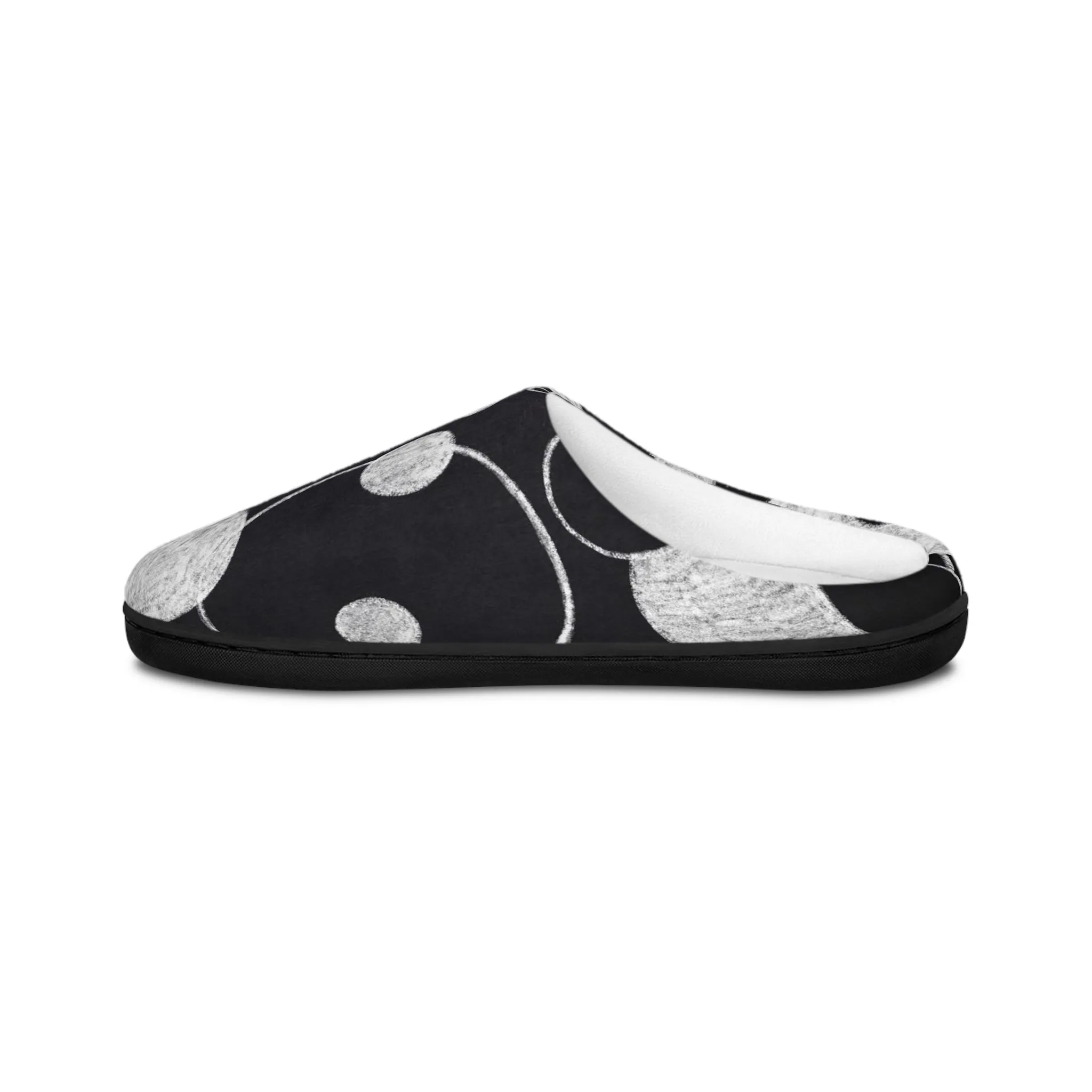 Black Dots - Inovax Women's Indoor Slippers