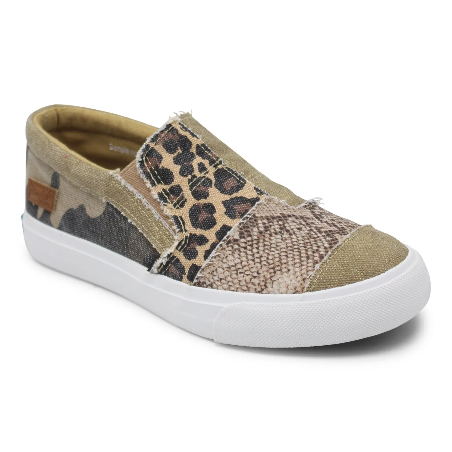 'Blowfish Malibu' Women's Maddox Slip On - Natural Snake Print