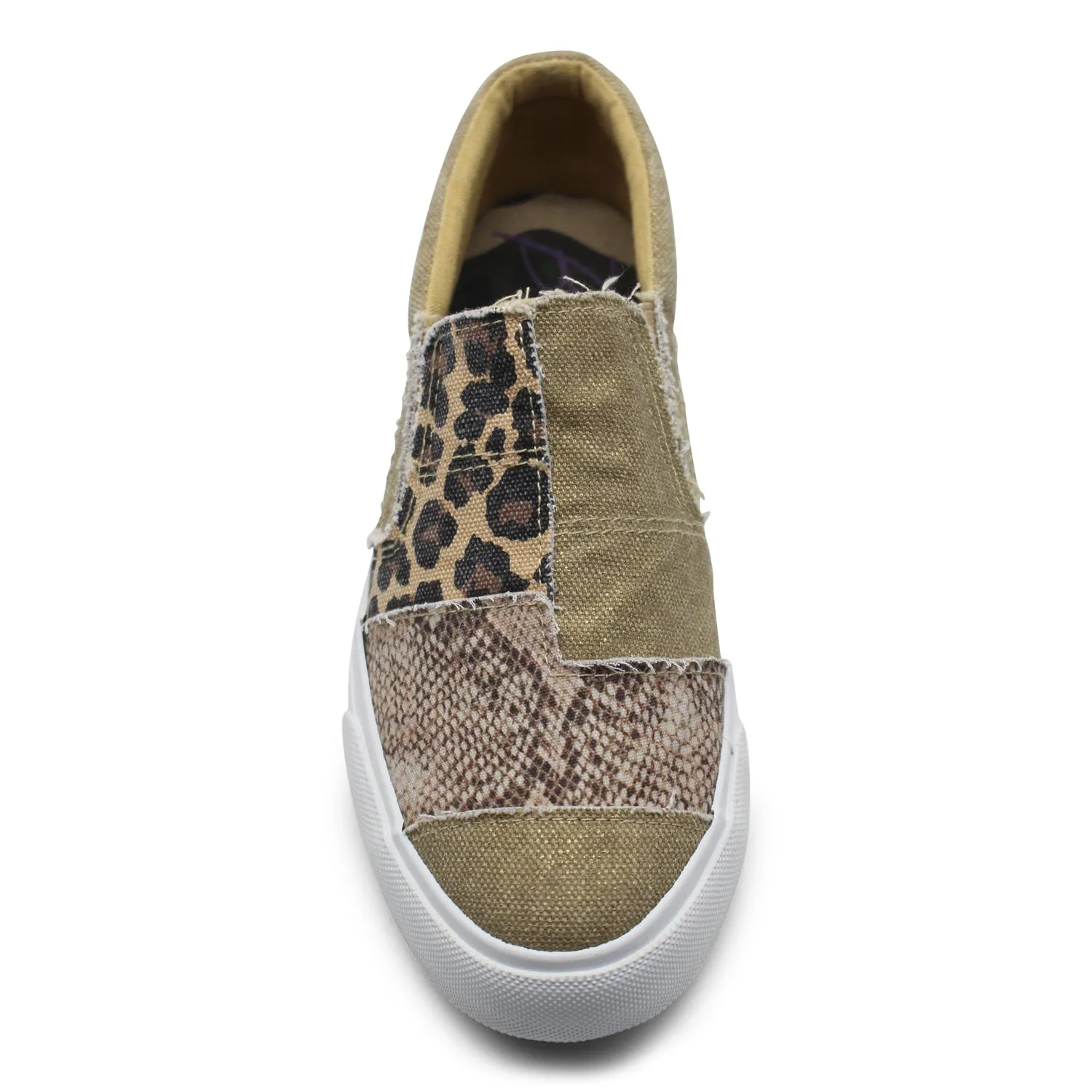 'Blowfish Malibu' Women's Maddox Slip On - Natural Snake Print