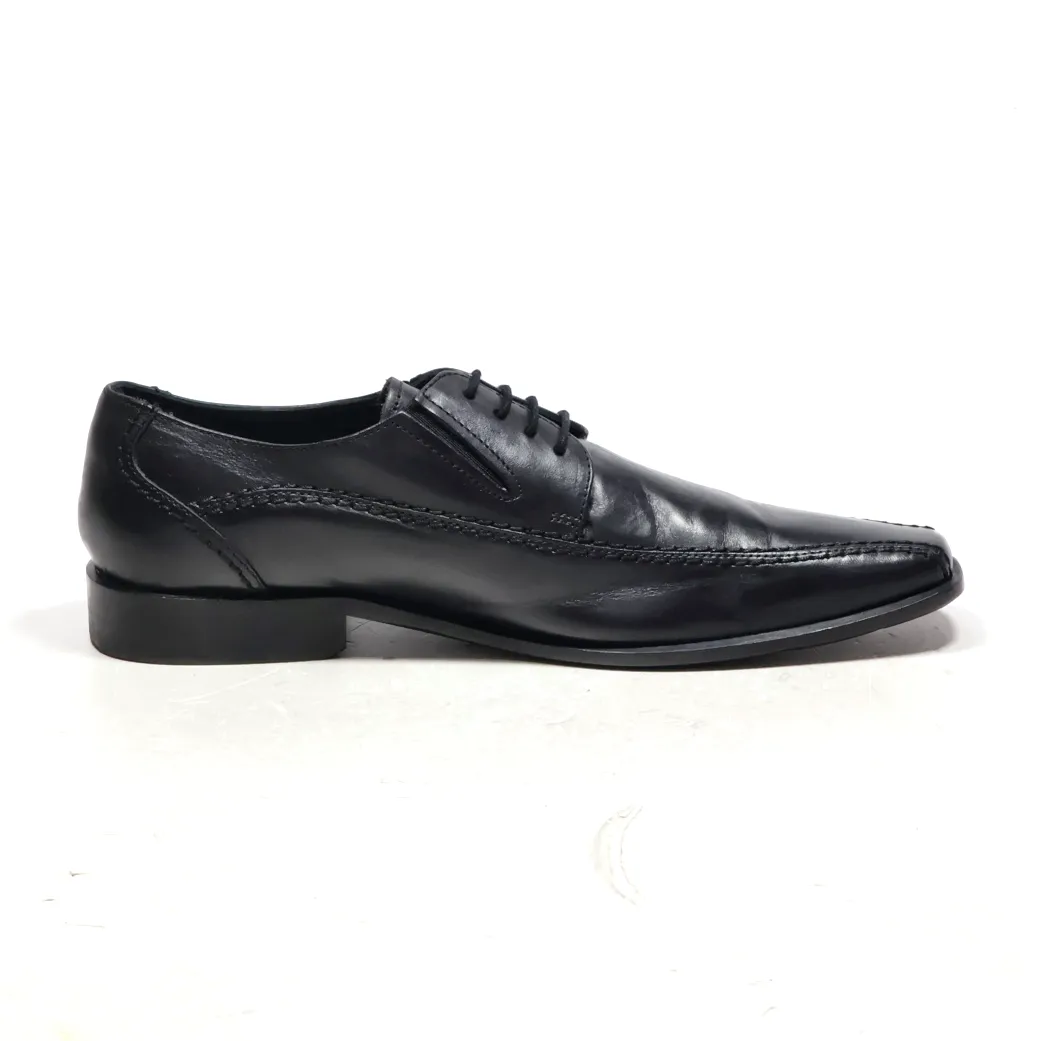 Borelli Formal Lace Ups Leather Black Colour For Men