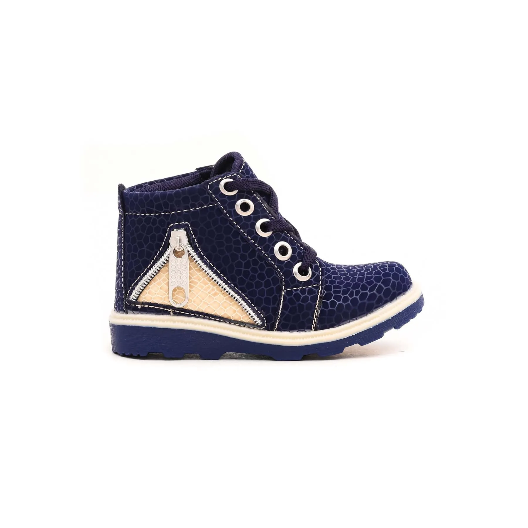 Boys Navy Formal Long Shoes KD8051
