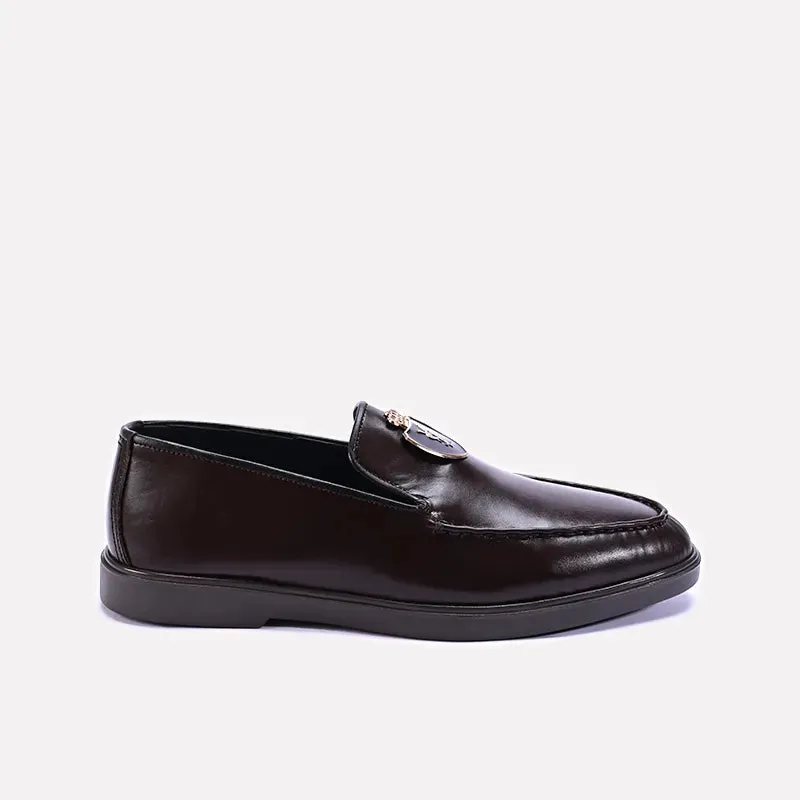 Brockton Brown Formal Moccasin 0111079