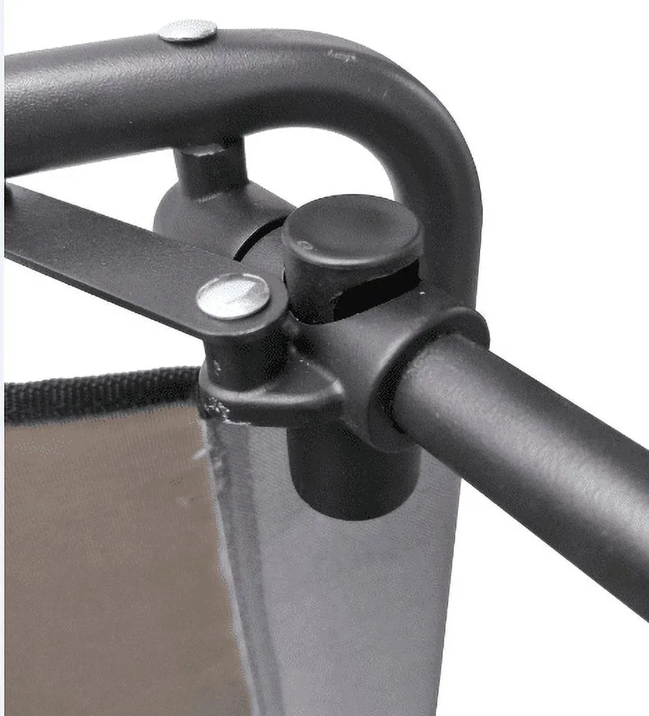 Camping Folding with Easy Setup Cot, Gray, Adult, 75.6 in X 25 in X 8.46In