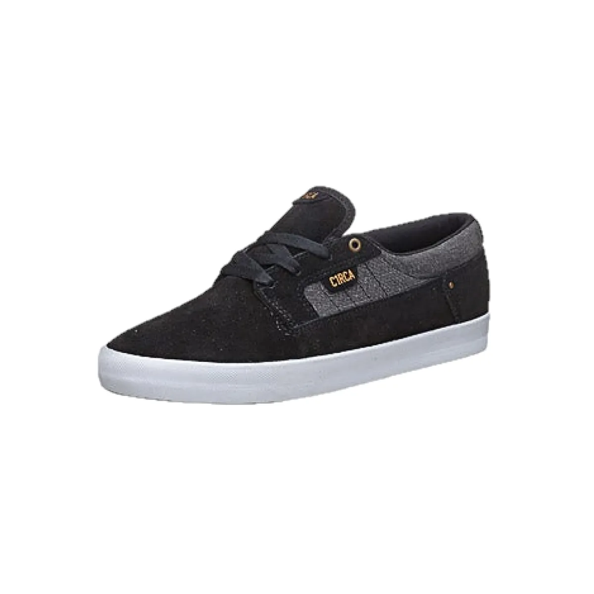 CIRCA LANCER-BKIG LANCER MN'S (Medium) Black/Ink/Gold Canvas Skate Shoes