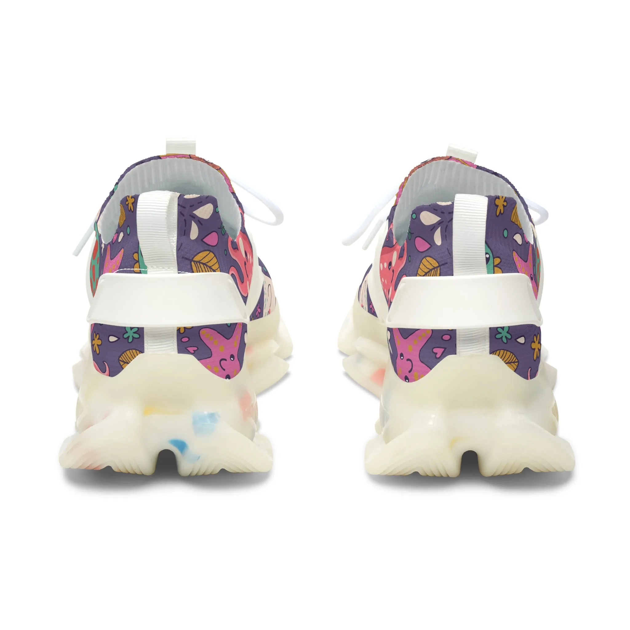 Colorful Fish Women's Mesh Sneakers