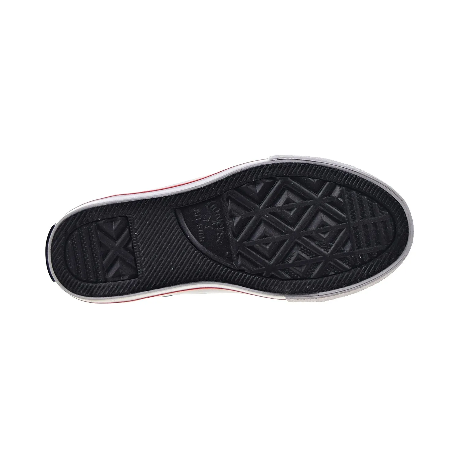 Converse Chuck Taylor All Star Ox Kids' Shoes Black-Ultra Red-White