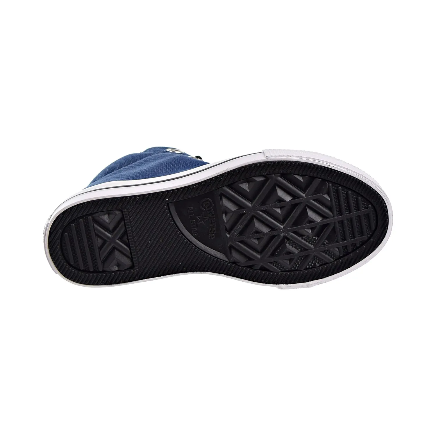 Converse Chuck Taylor All Star Street Mid Big Kids Shoes Mason Blue/Black/White