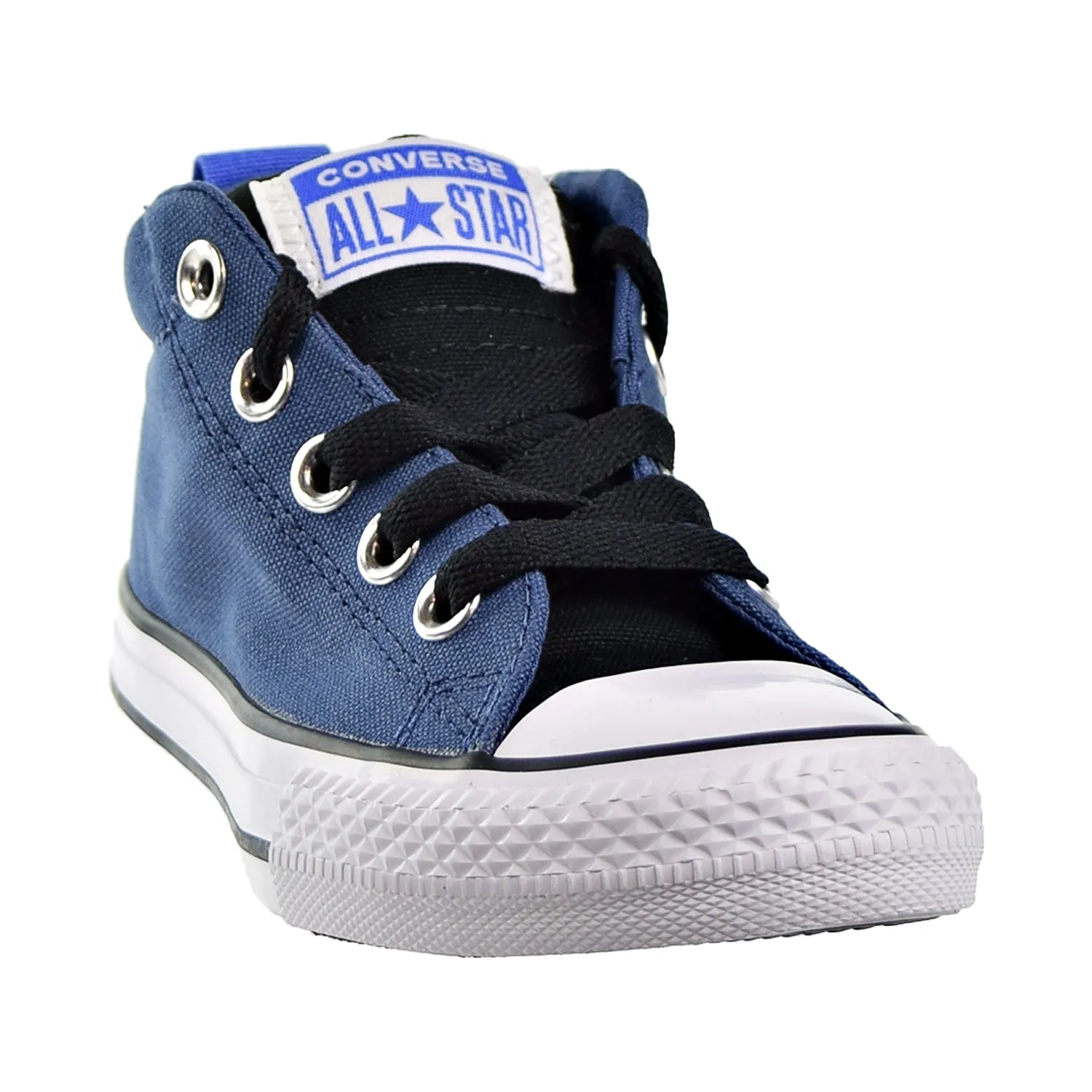 Converse Chuck Taylor All Star Street Mid Big Kids Shoes Mason Blue/Black/White