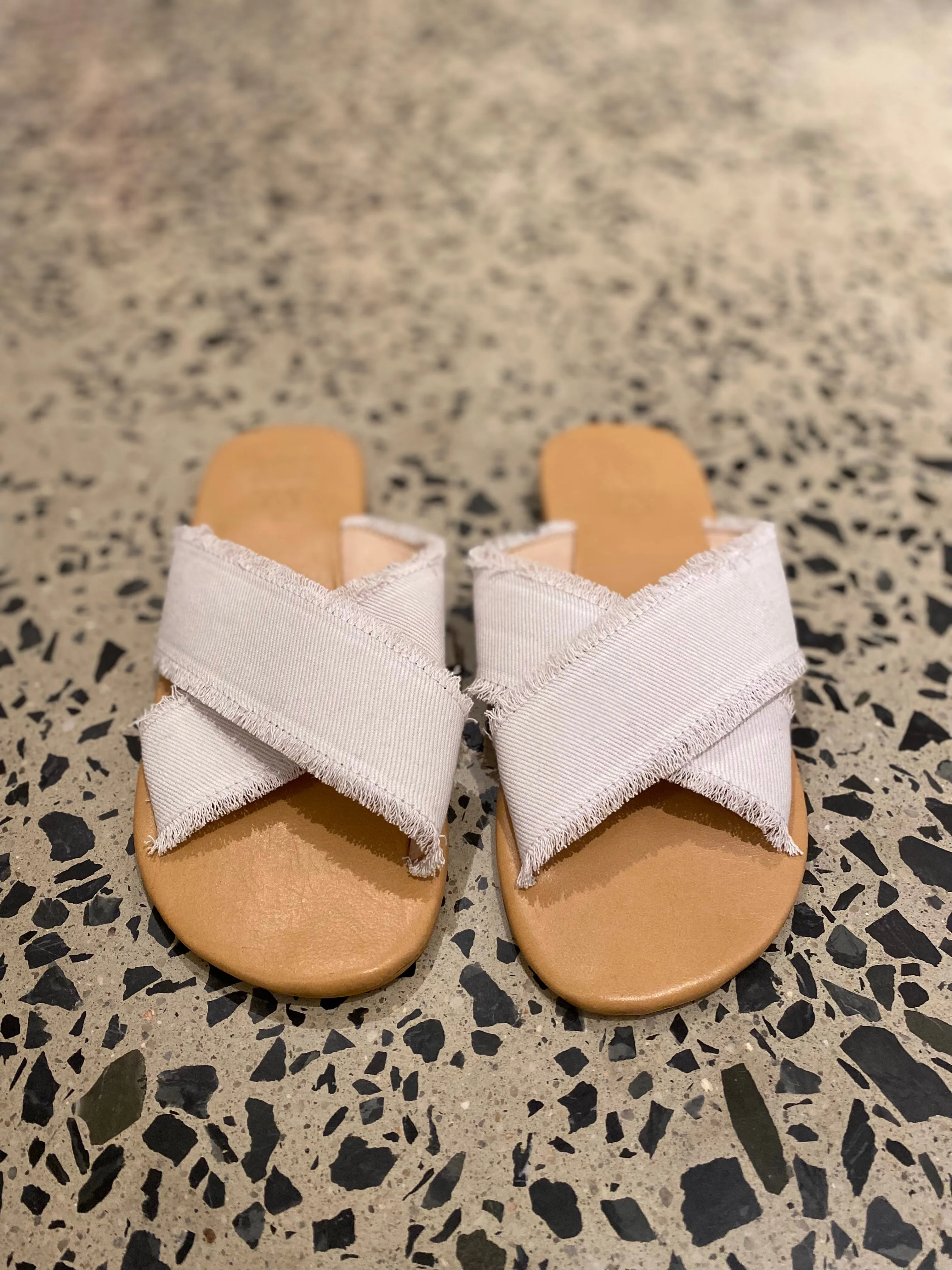 CROSSOVER CANVAS SLIDE - NATURAL