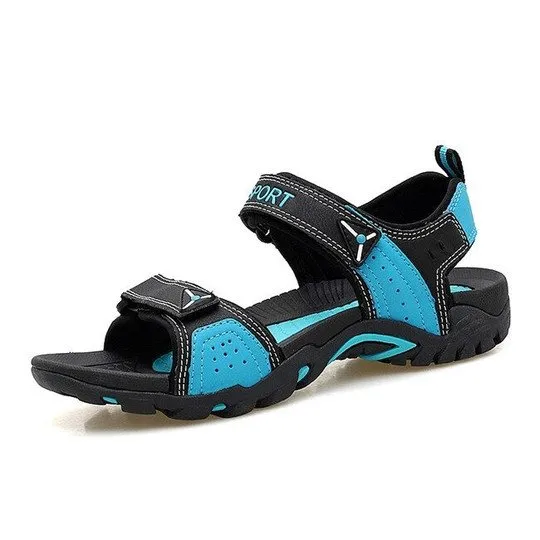 Cuzcare Men Orthopedic Sandals Velcro Summer Footwear