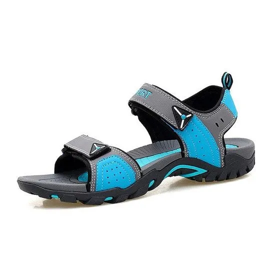 Cuzcare Men Orthopedic Sandals Velcro Summer Footwear