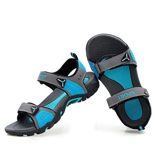 Cuzcare Men Orthopedic Sandals Velcro Summer Footwear