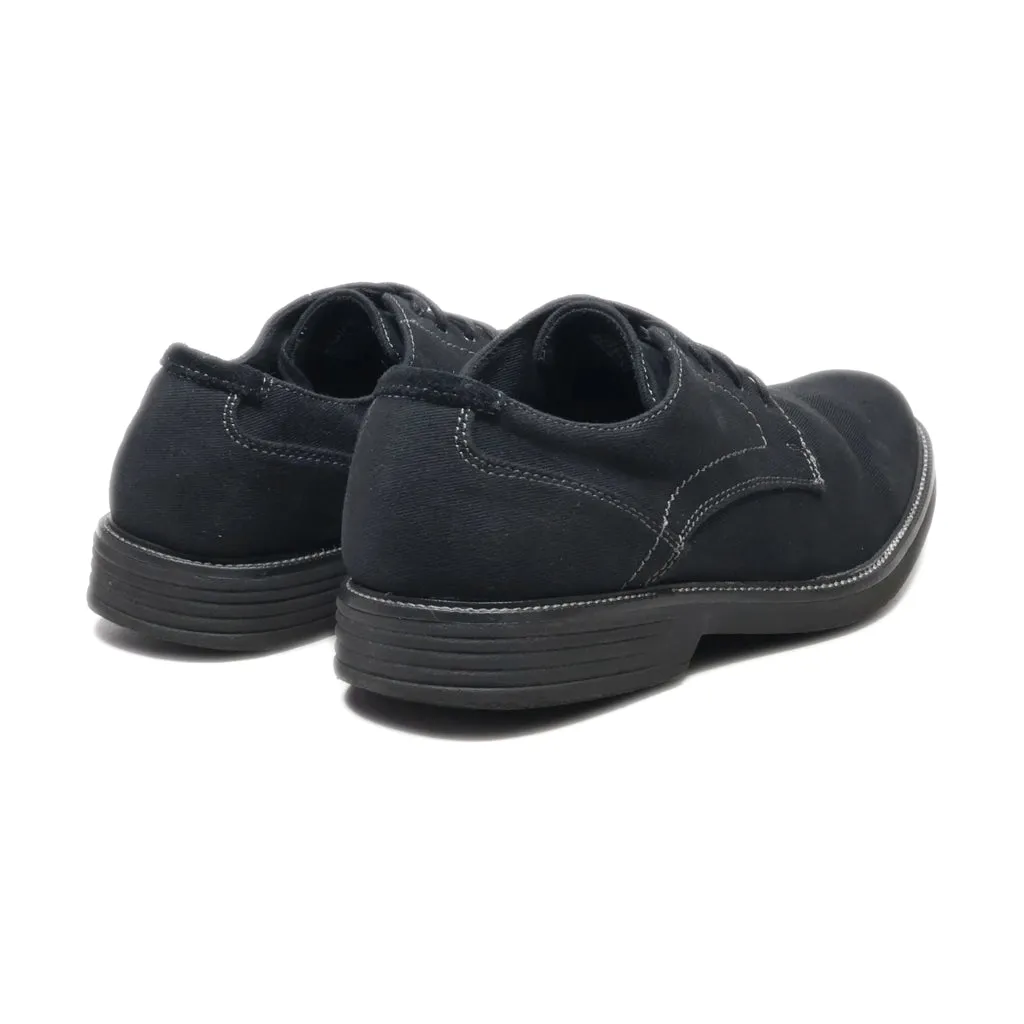 Dockers Formal Lace Ups Fabric Black Colour For Men