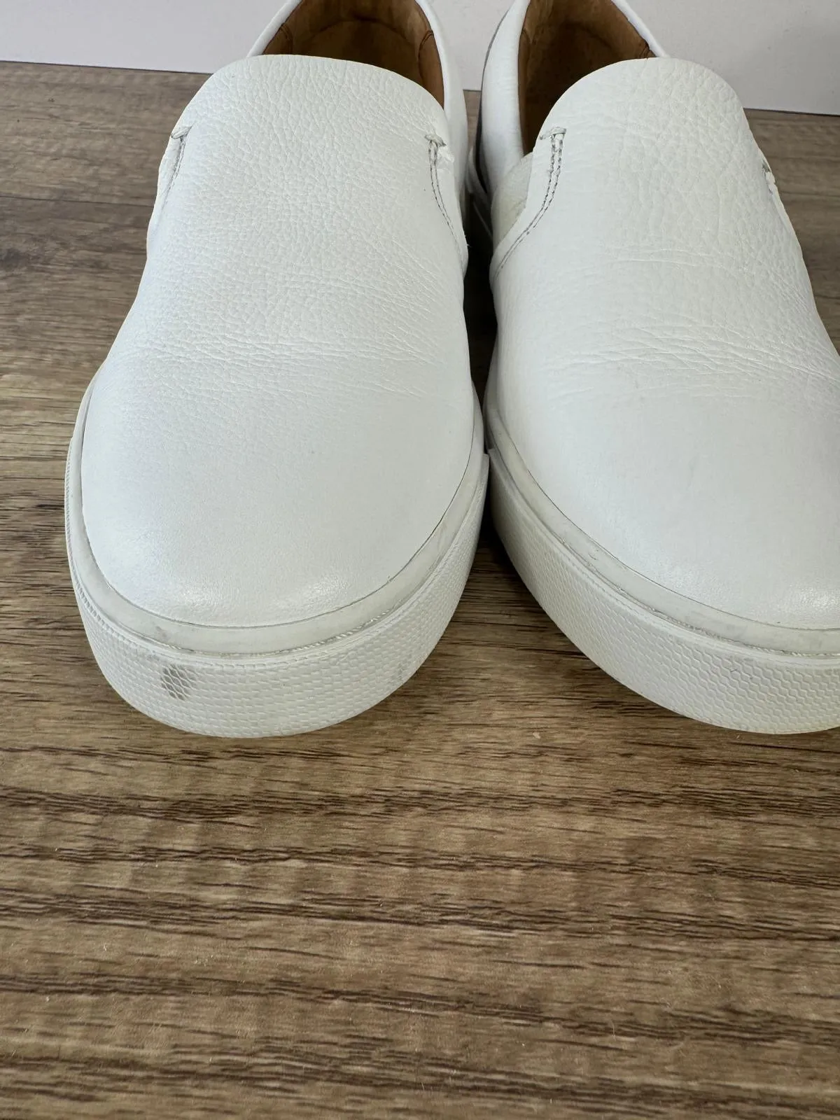 FRYE IVY SLIP-ON LEATHER SNEAKERS
