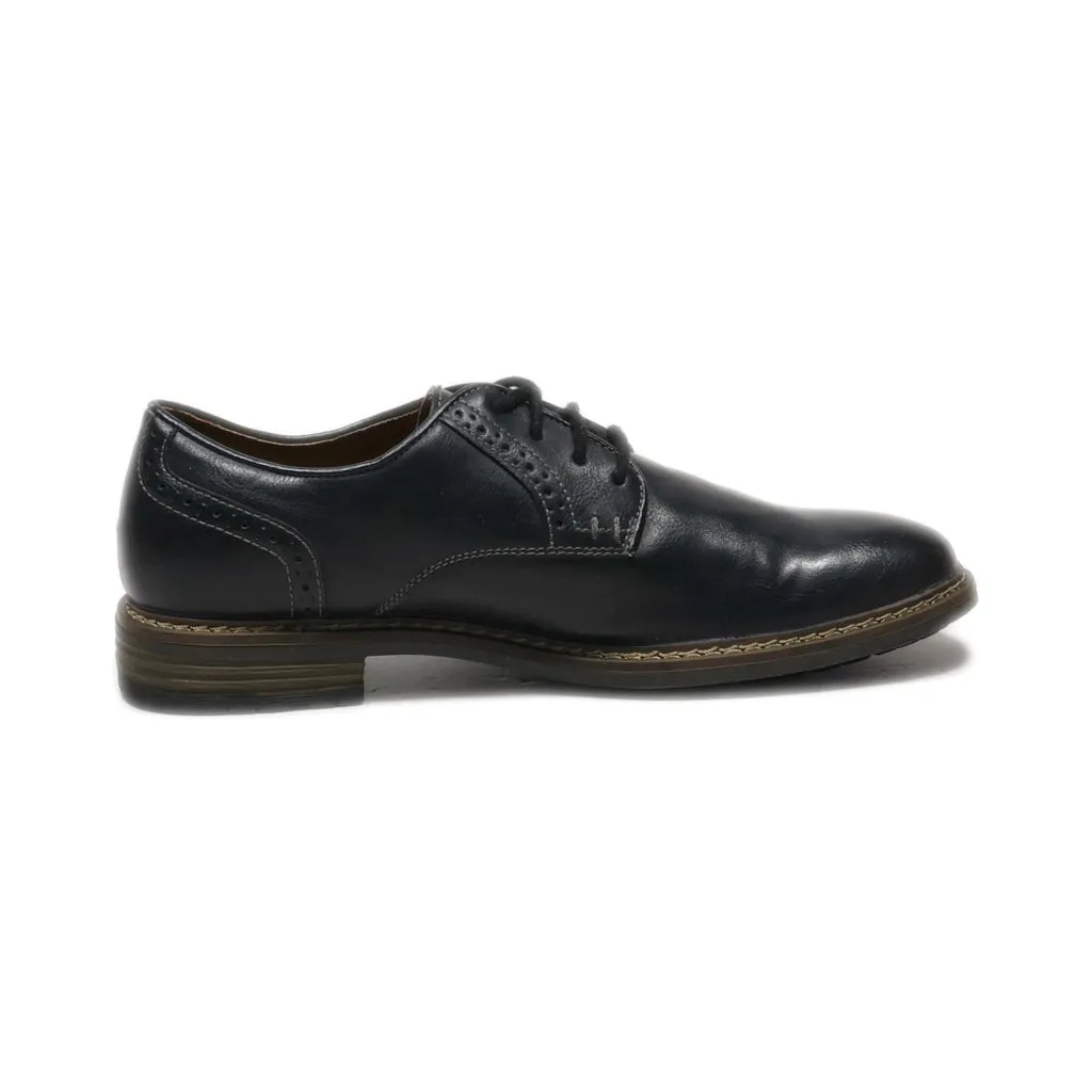 George Formal Lace Ups Leather Black Colour For Men
