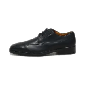 Geox Formal Lace Ups Leather Black Colour For Men