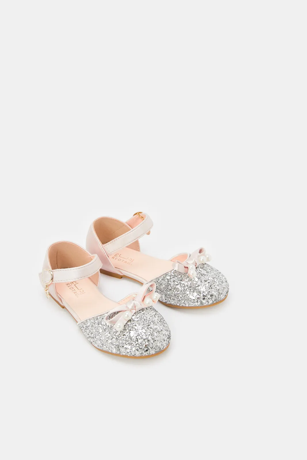 Girls Pink Glitter Ballerina