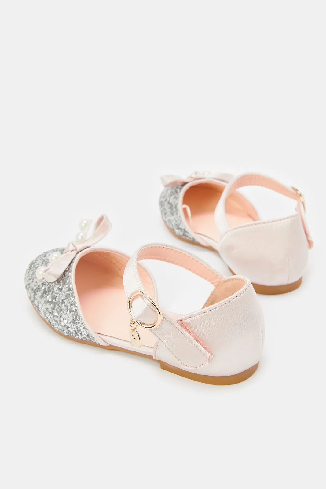 Girls Pink Glitter Ballerina