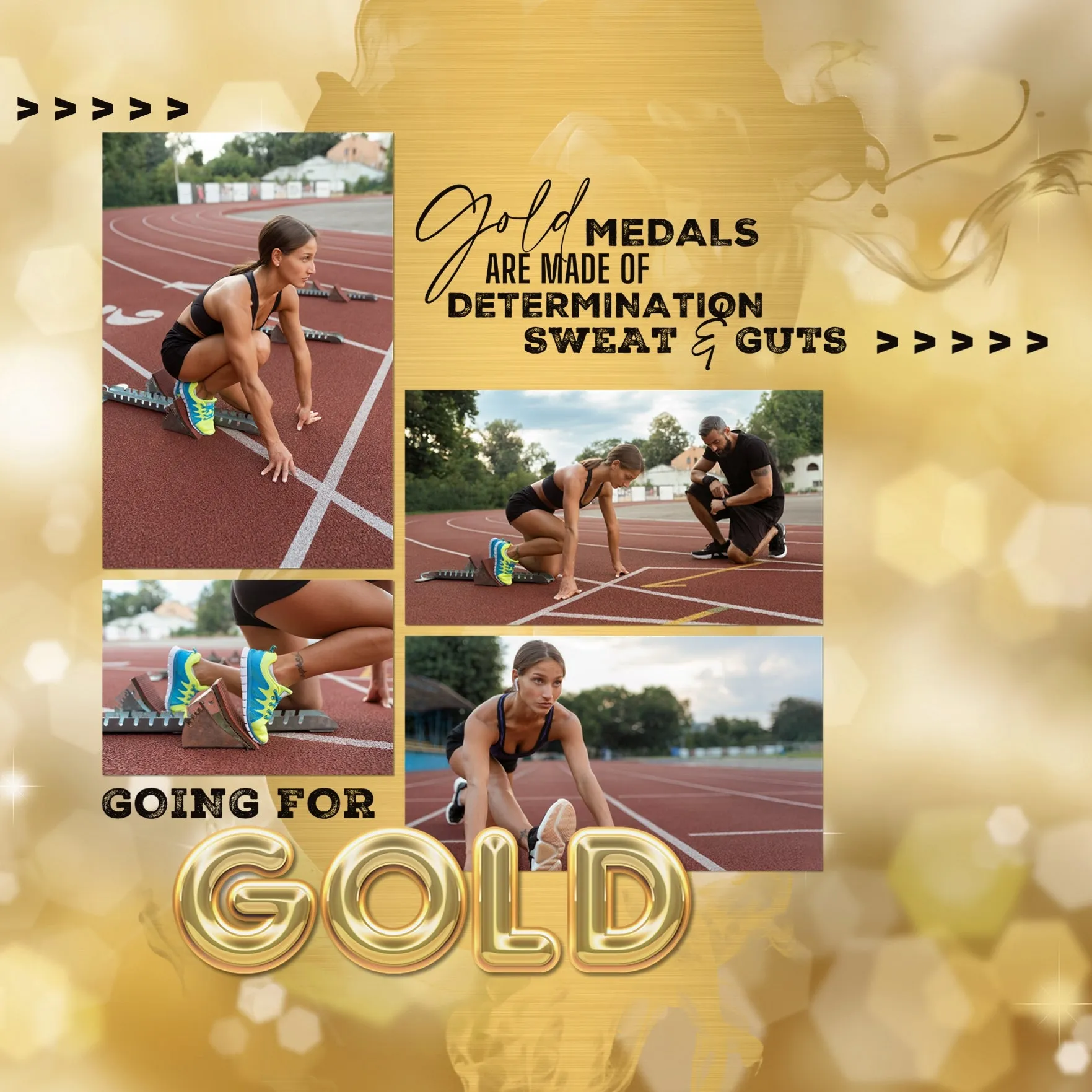 Gold Medal Games Alpha Digital Scrapbook Bundle