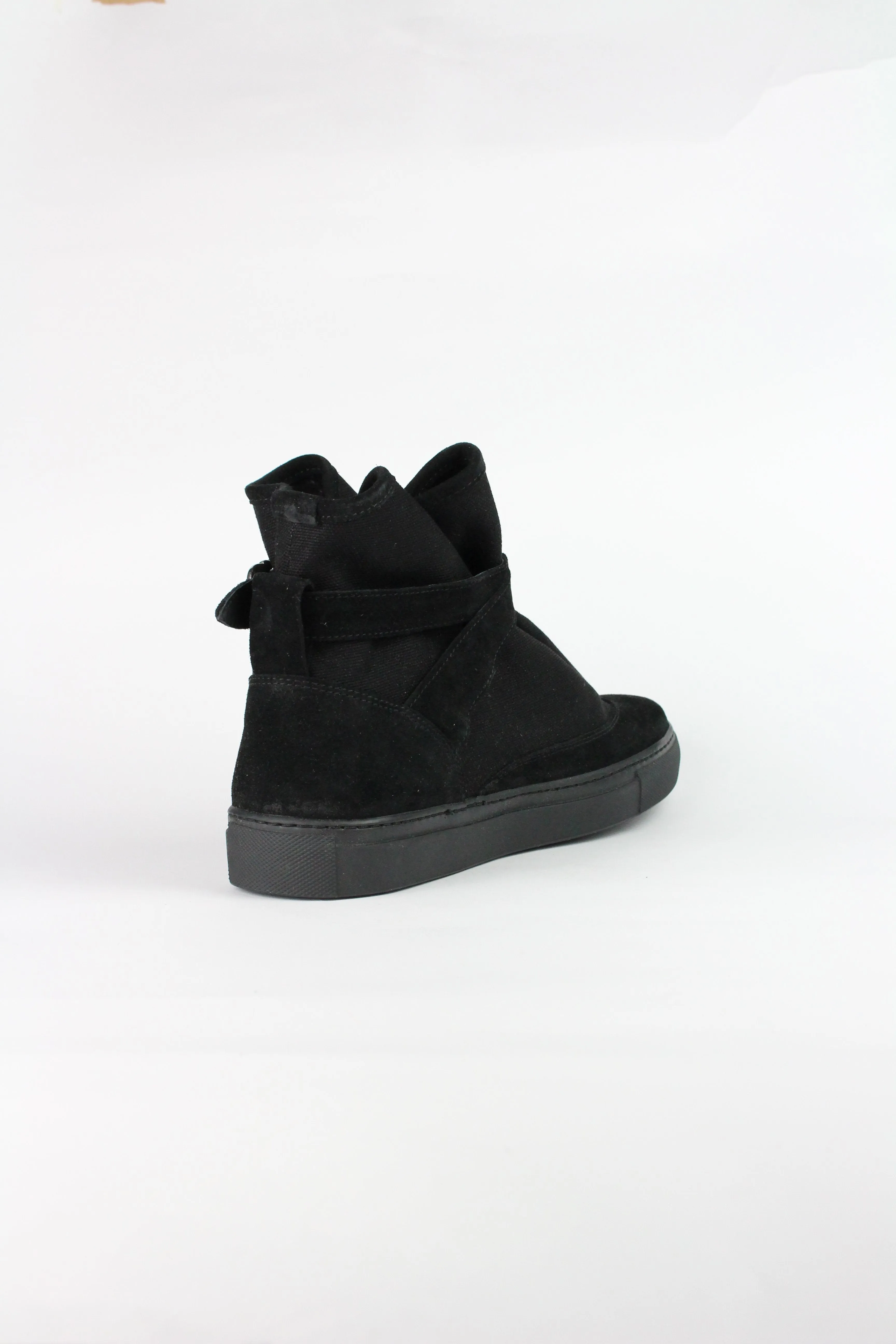 HIGHPAD SNEAKER BLACK CANVAS W/ SUEDE