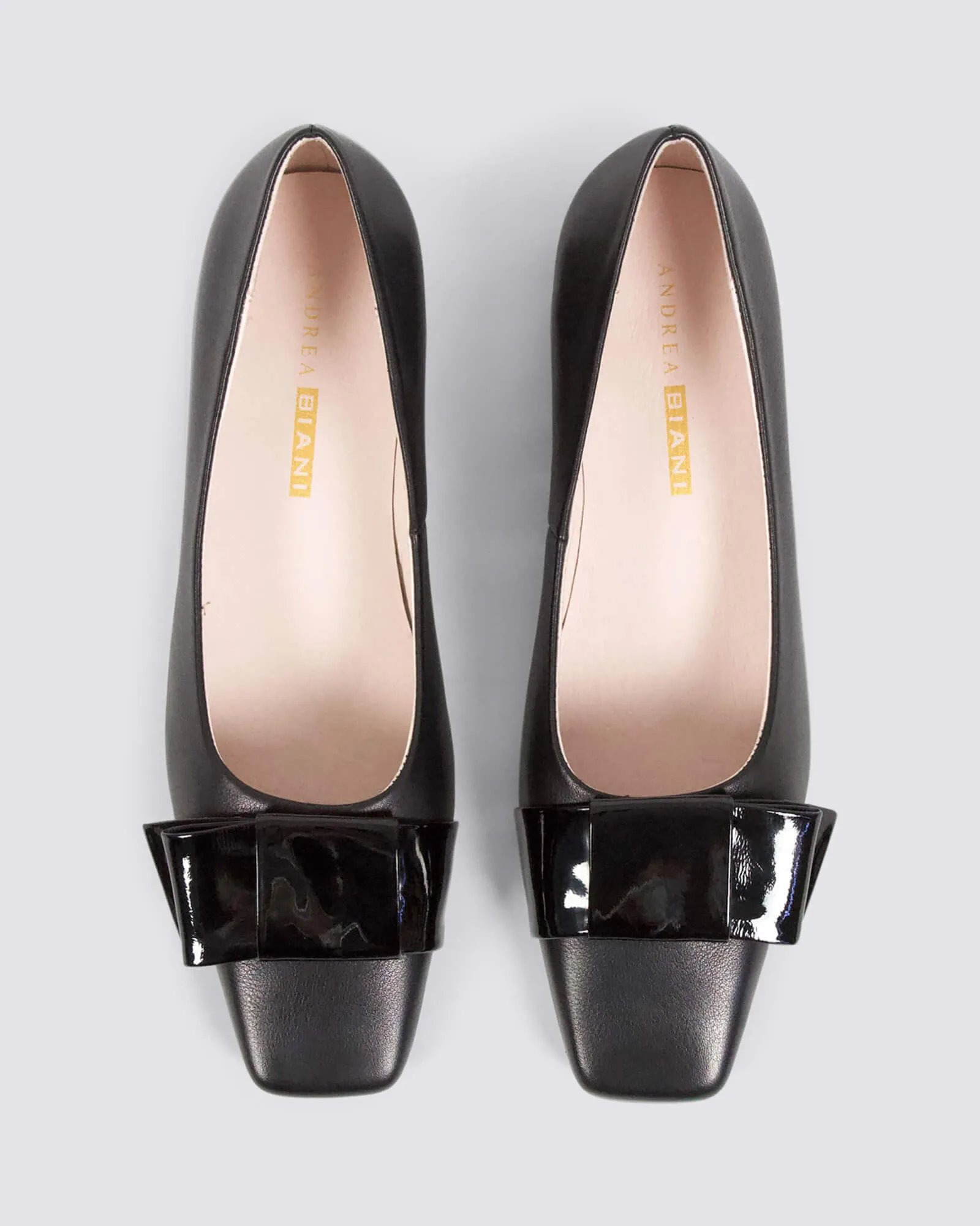 ICING FLATS BLACK LEATHER