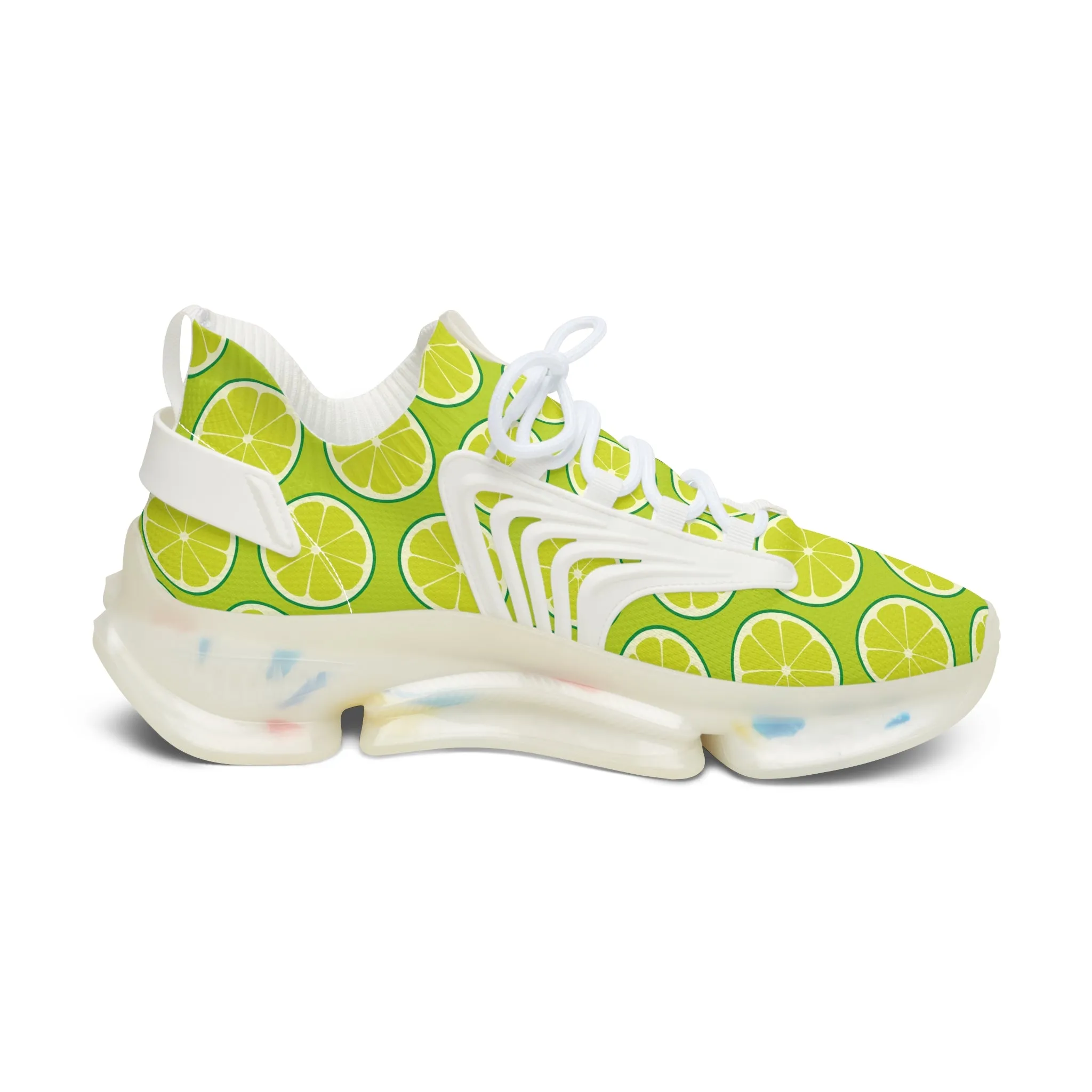 Lemonade Lime Women's Mesh Sneakers