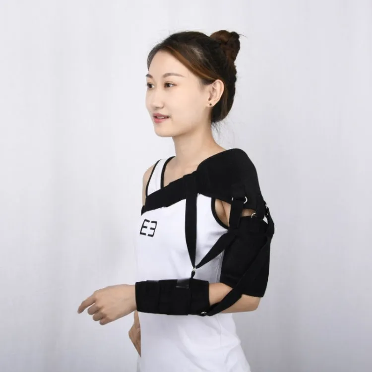 Lengthened Fixed   Shoulder Pad Style Shoulder Joint Fixation Belt Dislocation Stroke Hemiplegia Shoulder Support, Specification: One Size