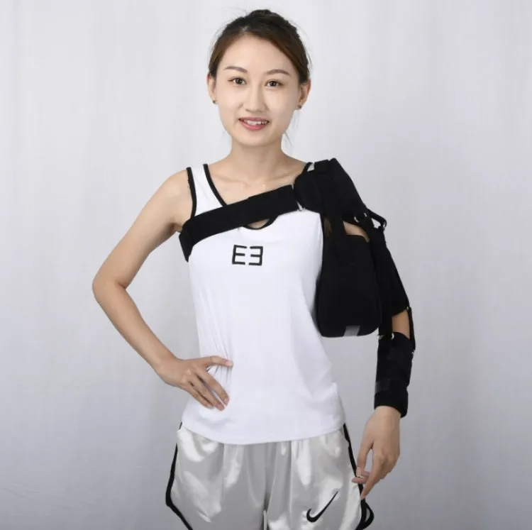 Lengthened Fixed   Shoulder Pad Style Shoulder Joint Fixation Belt Dislocation Stroke Hemiplegia Shoulder Support, Specification: One Size