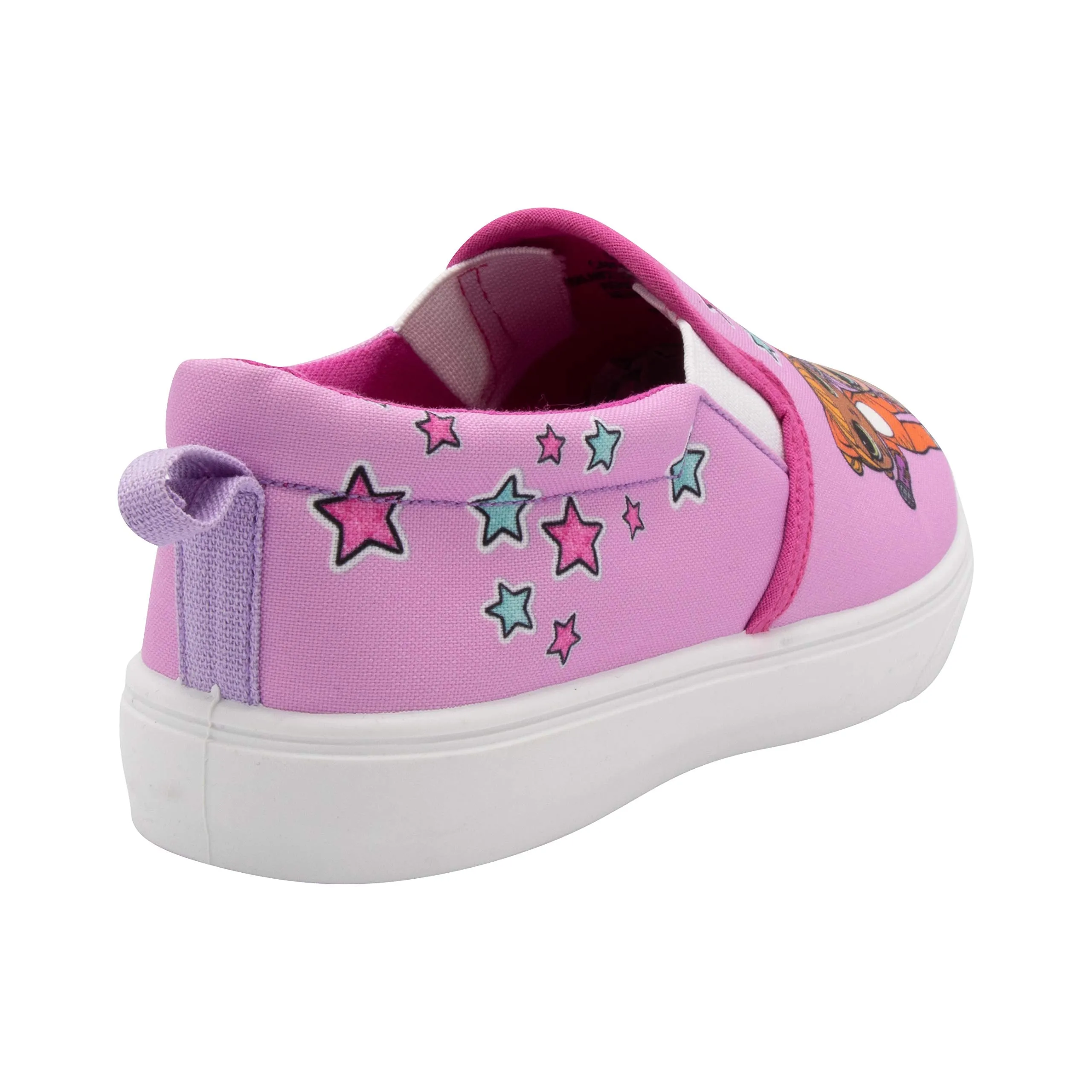 L.O.L. Surprise! Girls Slip-On Canvas Sneaker; Pink Size 13