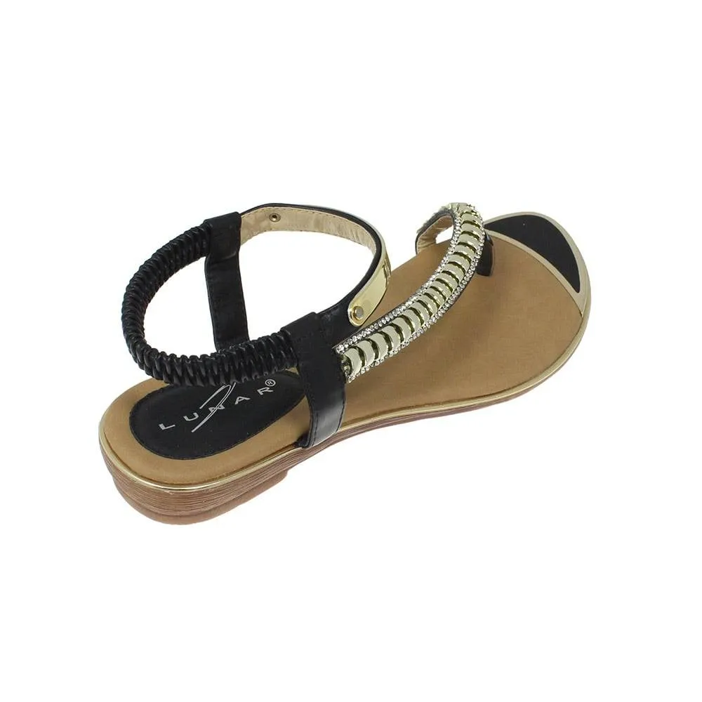 Lunar Shoes Asia Toe Loop Gemstone Sandal