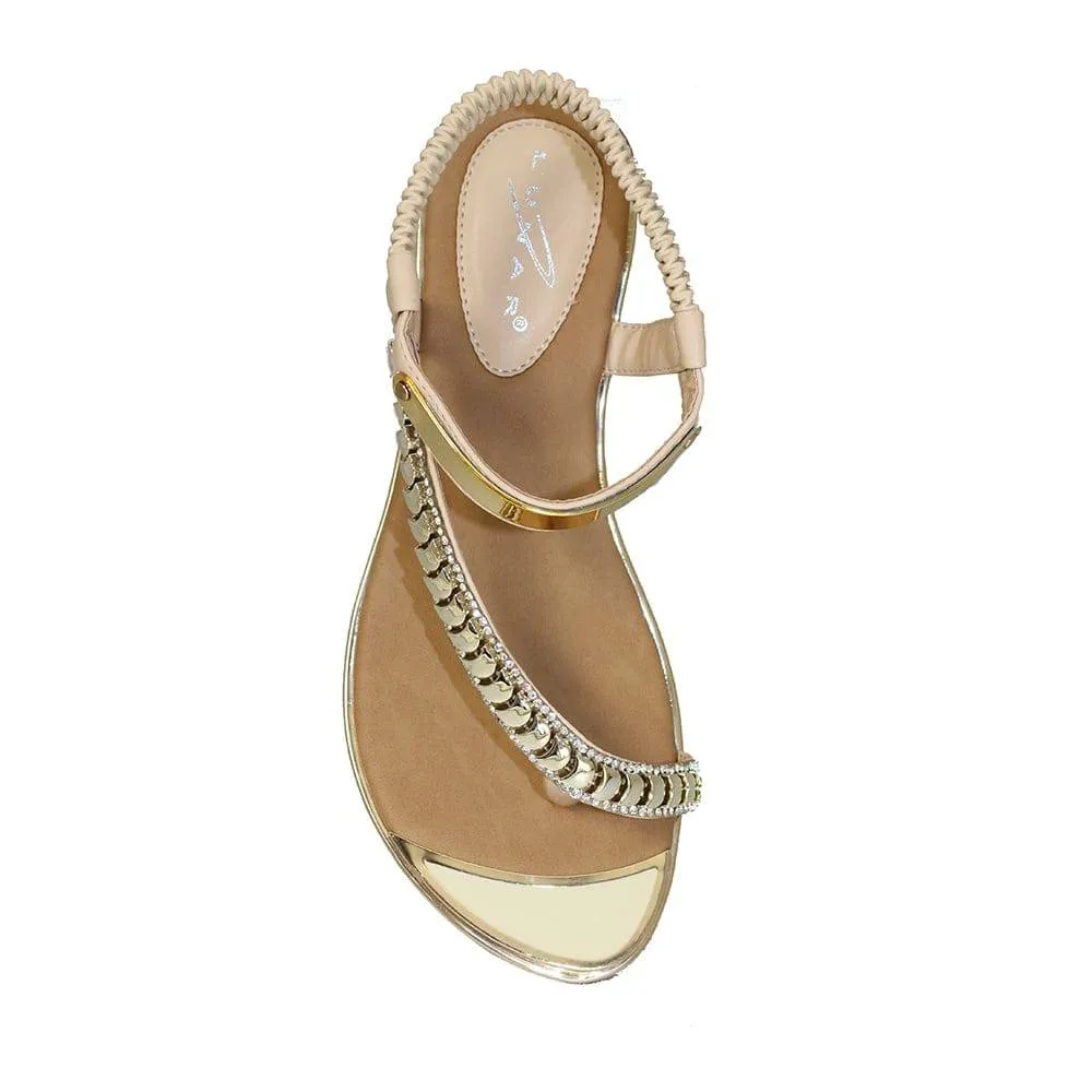 Lunar Shoes Asia Toe Loop Gemstone Sandal