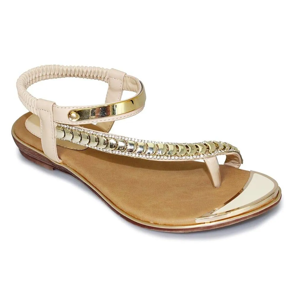 Lunar Shoes Asia Toe Loop Gemstone Sandal